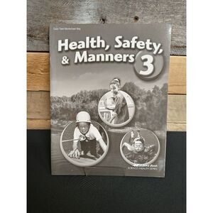 A Beka Health Safety & Manners 3 Quiz / Test / Worksheet Key 3rd Grade 10470107